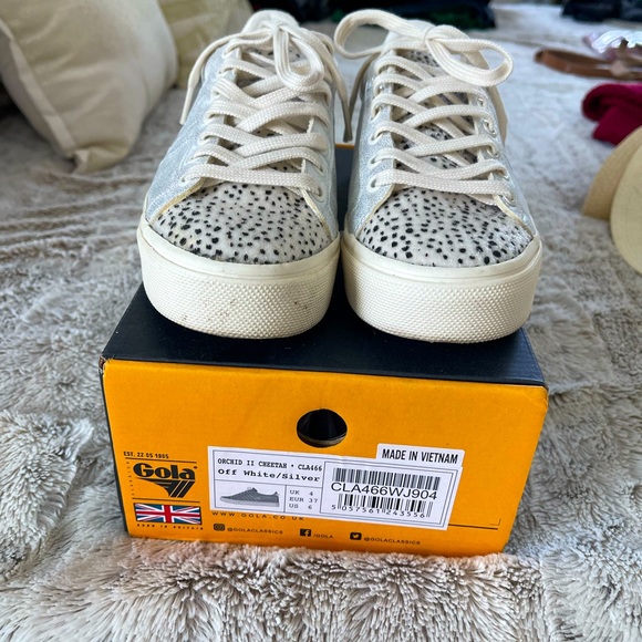Gola Cheetah/Silver shoes - Picture 3 of 4